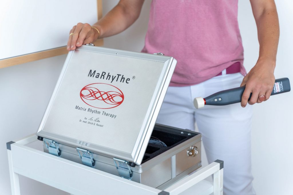 Matrixmobil alpha synchronizer wird aus dem Koffer geholt